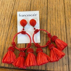 NWT Francesca's Statement Earrings
